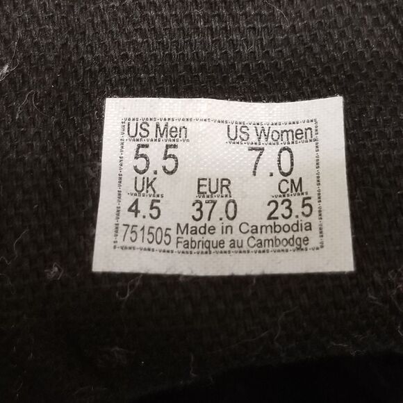 Van's Old Skool Black Hibiscus *send offers* - Picture 6 of 6